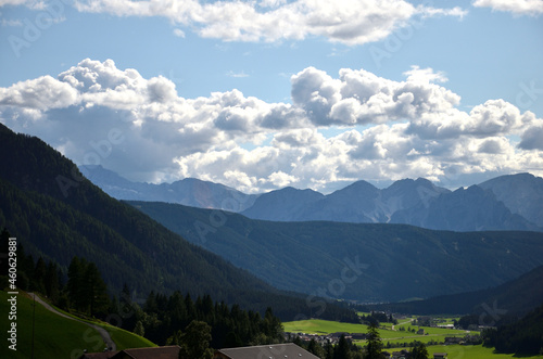 From the Val di Casies, mountains of the Val Pusteria