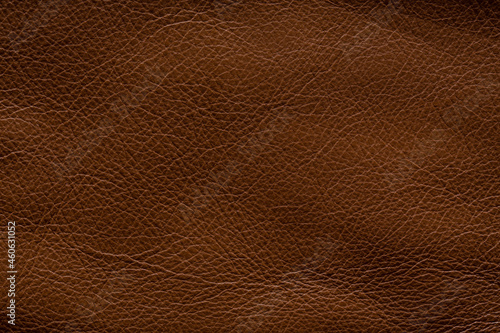 Abstract luxury leather brown color texture for background. Dark Gray color leather for work design or backdrop product.