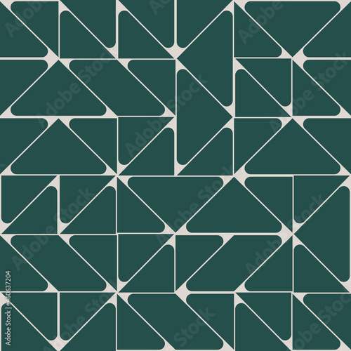 Linear Shapes Design With Bauhaus Inspired Geometric Figures Abstract Pattern Graphics