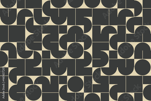 Deconstructed Pattern Design Of Futurism Inspired Abstract Vector Graphics Backgound