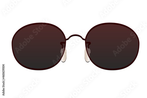 sunglasses isolated on white background.
