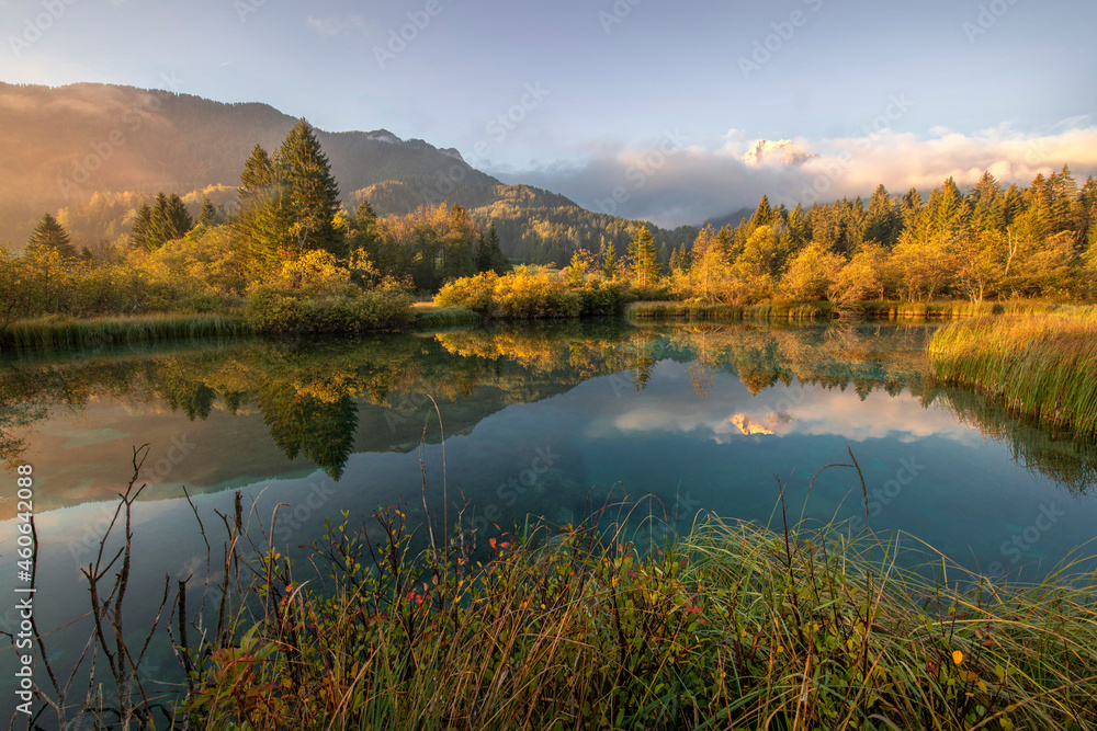 lake in autumn