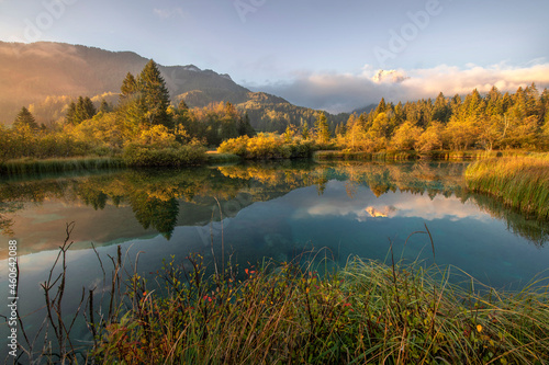 lake in autumn
