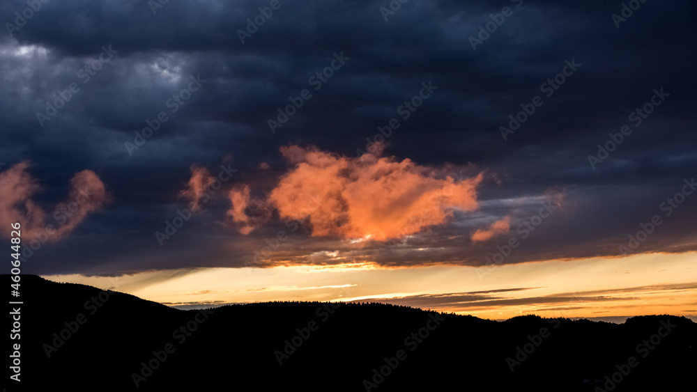 Rote Wolke