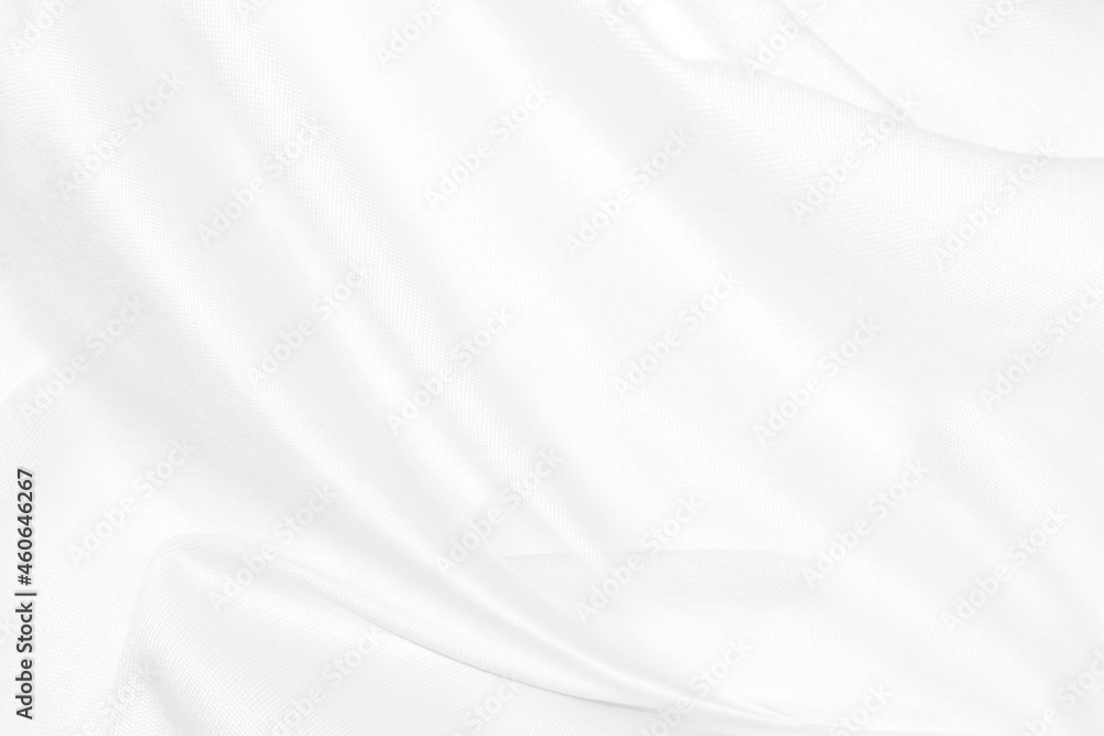 Clean fashion woven beautiful soft fabric abstract smooth curve shape decorative textile white background Clean fashion woven beautiful soft fabric abstract smooth curve shape decorative textile white background