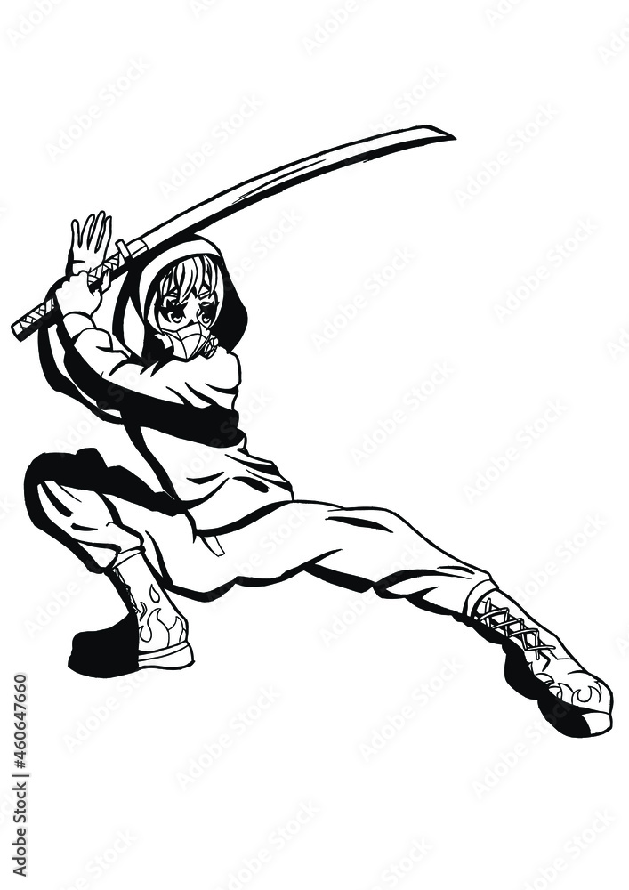 190+ Fighting Pose Of Samurai Stock Photos, Pictures & Royalty-Free Images  - iStock