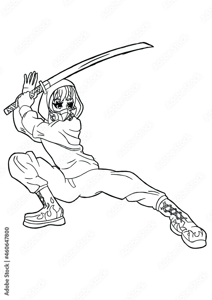 Manga Girl Fight Pose Stock Illustrations – 7 Manga Girl Fight Pose Stock  Illustrations, Vectors & Clipart - Dreamstime