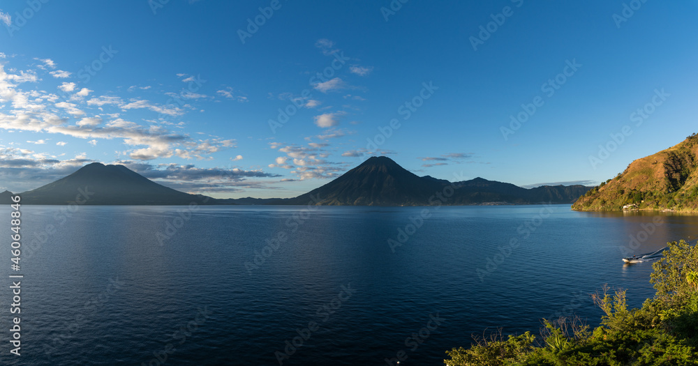 Atitlan lake in Guatemala. 