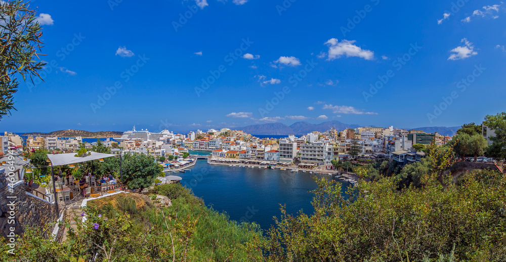 Lake Voulismeni, Agios Nikolaos, Crete, Greece