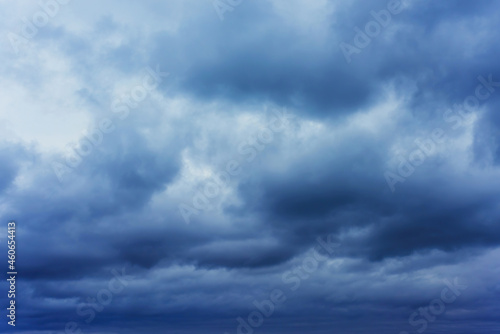 dark blue storm clouds. blur effect