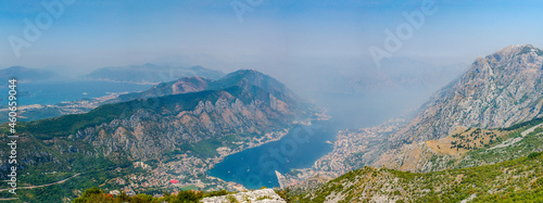 View of the bay of Kotor
