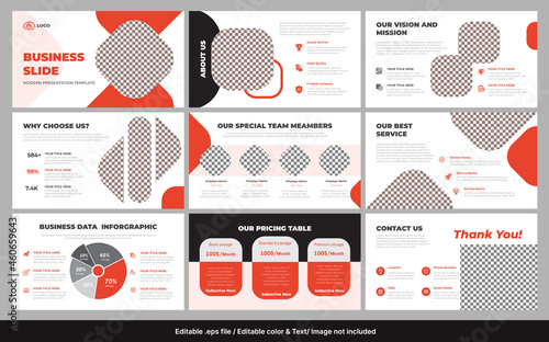 Creative Business Slide PowerPoint Presentation Template or Proposal