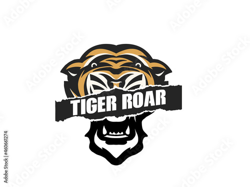 Tiger Mascot Graphic photo