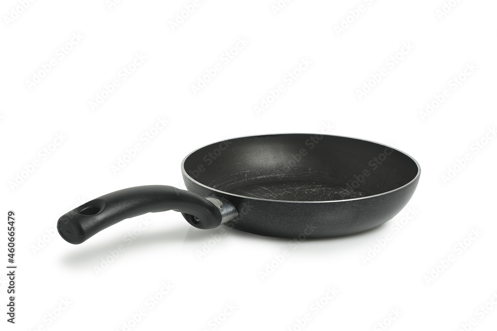 empty used pan isolated