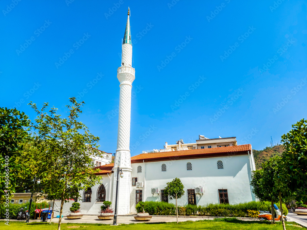 Obraz premium Marmaris mosque, turkey.