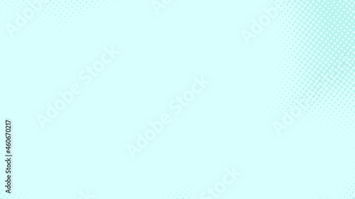 Dots halftone white blue and green color pattern gradient texture with technology digital background. Medicine healthcare with science concept.