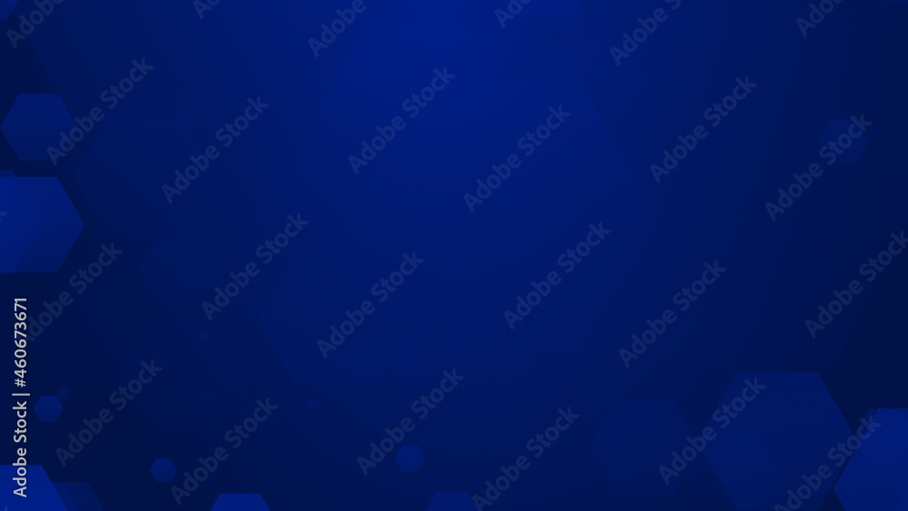 Abstract blue hexagon geometric pattern technology background. Abstract blue hexagon geometric pattern technology background.