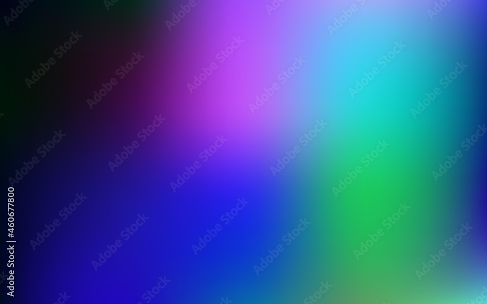 Dark pink, blue vector gradient blur layout.