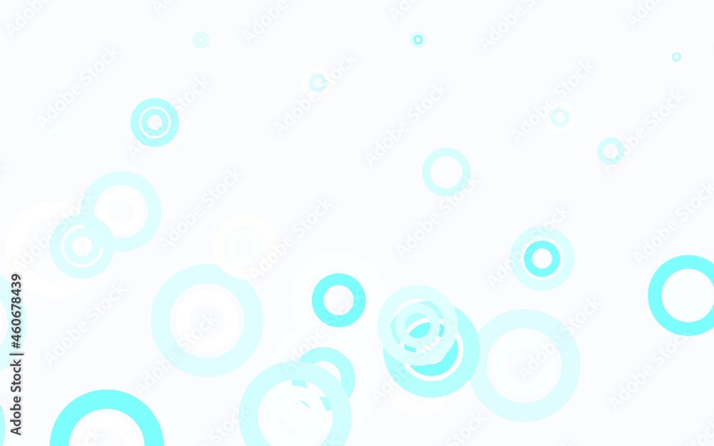 Light Blue, Green vector layout with circle shapes. Light Blue, Green vector layout with circle shapes.