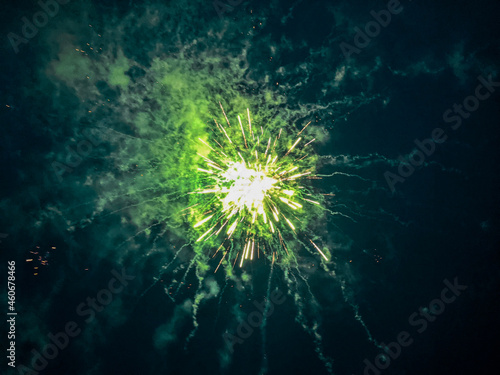 fireworks in the sky