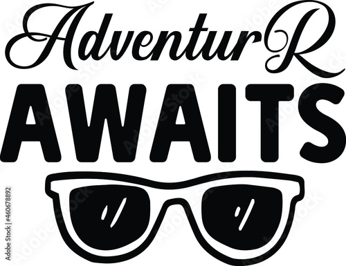 Adventure Awaits SVG Design For Hiking And Hiker's