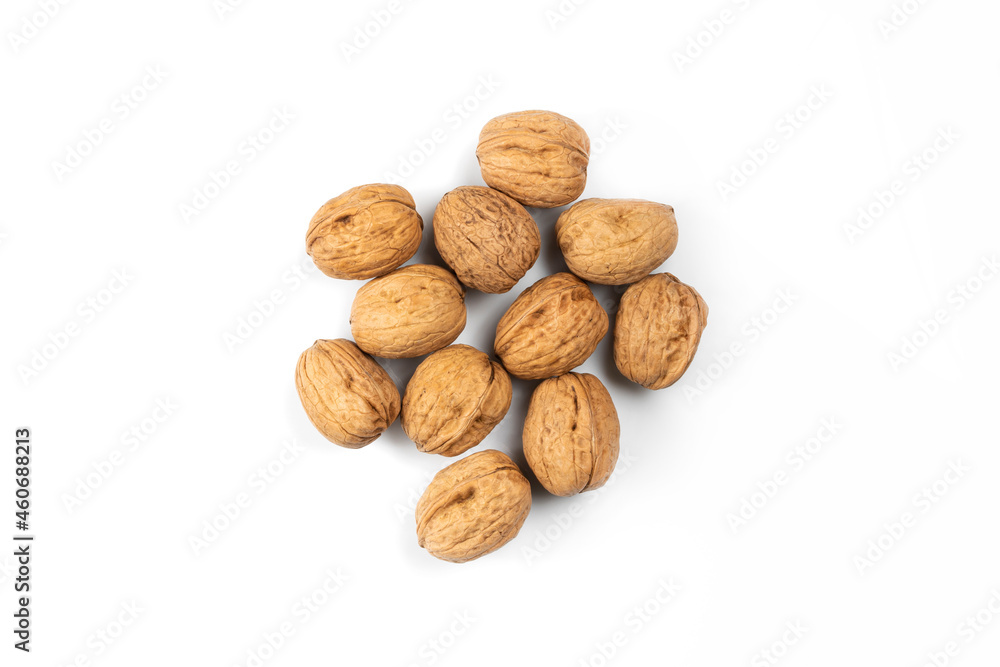 walnuts, whole walnuts on white background, walnuts, whole walnuts on white background,