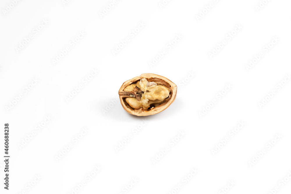 walnuts, whole walnuts on white background, half walnut, cracked walnut walnuts, whole walnuts on white background, half walnut, cracked walnut