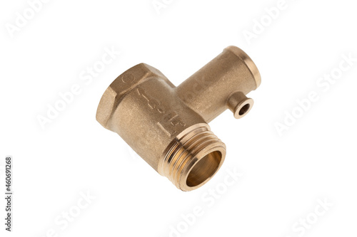 Fotografie Check valve on a white background