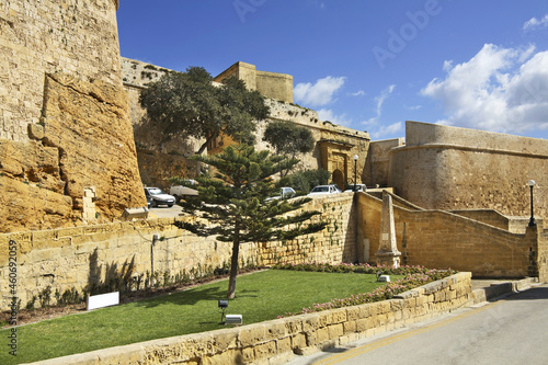Citadel in Victoria. Gozo island. Malta