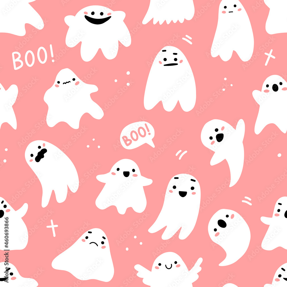 Ghost Doodle 5 Stock Illustration - Download Image Now - Ghost