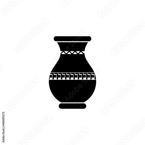 Jug icon in ancient roma set