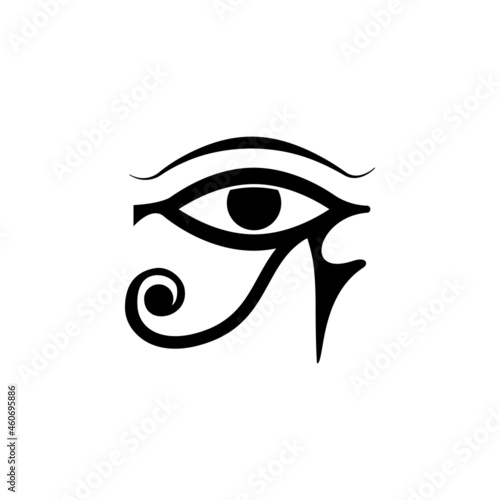 Egypt egyptian eye icon egypt set