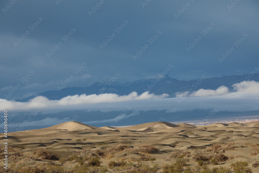 Dunas Mesquite Flat em Death Valley