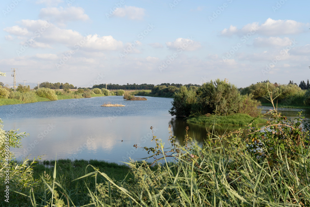 Fototapeta premium Agmon Hefer in the Hefer Valley