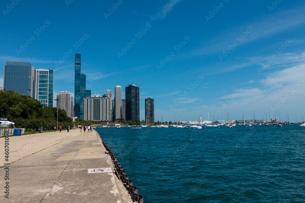 Chicago South Side City Scape of Bay Chicago South Side City Scape of Bay