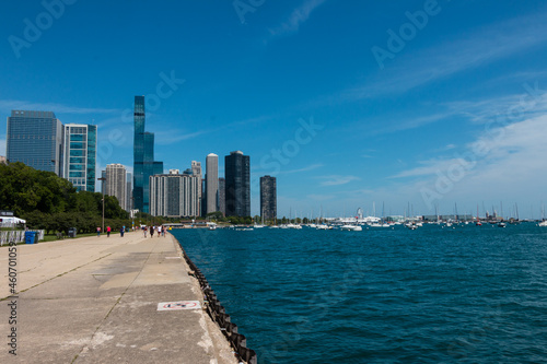 Chicago South Side City Scape of Bay 
