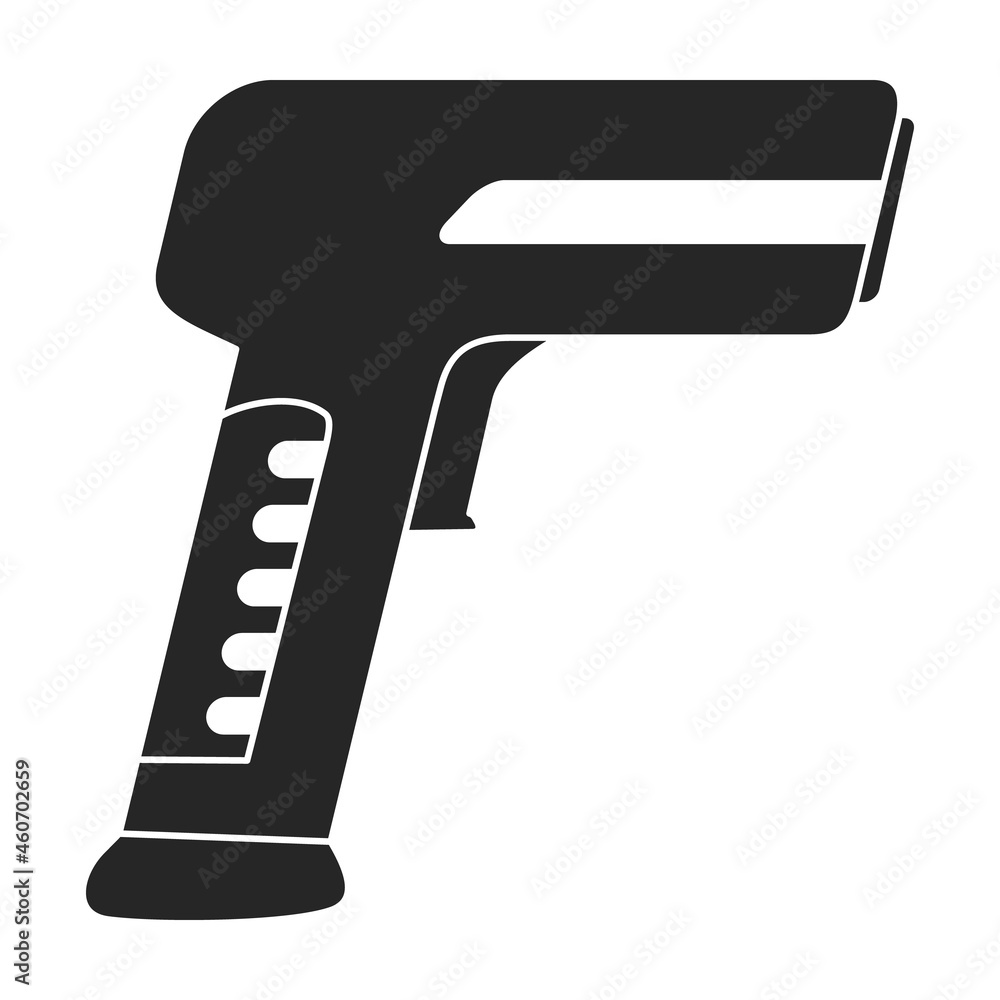 Scanner of code vector black icon. Vector illustration scan barcode on white background. Isolated black illustration icon of scanner barcod . Scanner of code vector black icon. Vector illustration scan barcode on white background. Isolated black illustration icon of scanner barcod .