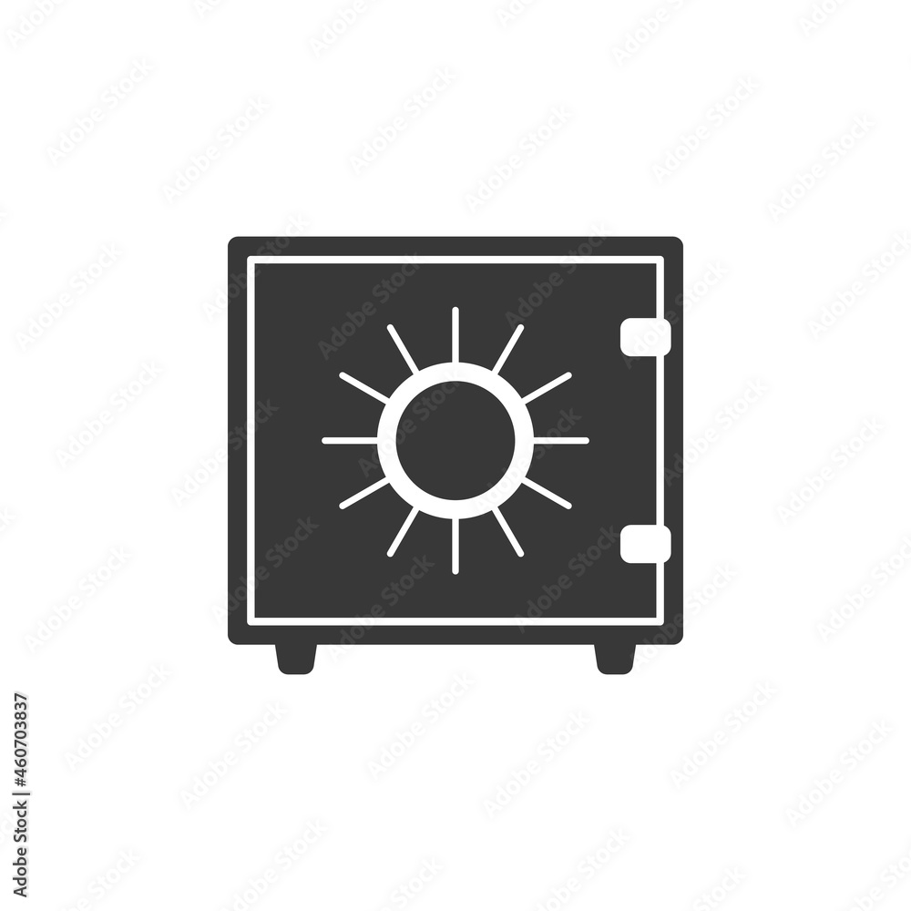 safe icon in finance analysis set safe icon in finance analysis set