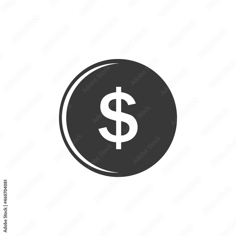 coin, money icon in finance analysis set coin, money icon in finance analysis set