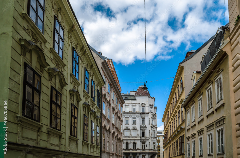 Classical architecture in Vienna, Austria