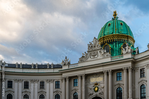 Classical architecture in Vienna, Austria