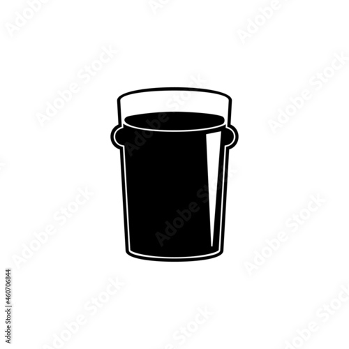 Glass with a drink icon in Irish set