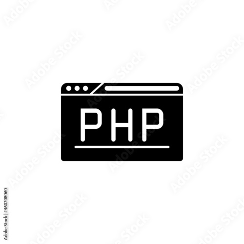 browser, php icon in IT set