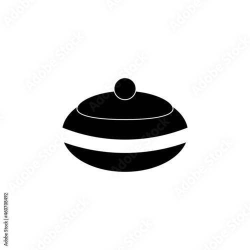 pot with lid icon in Jewish set