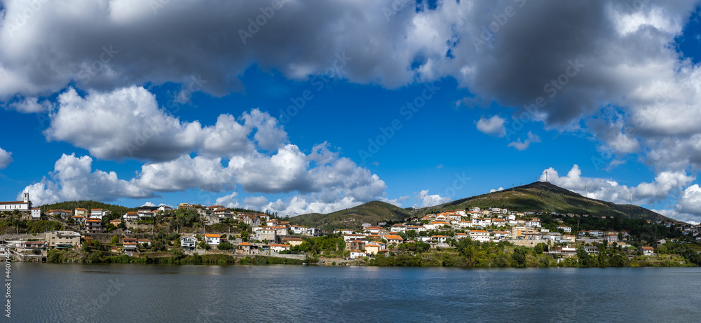 View of Boneca mountain range in Douro Valley