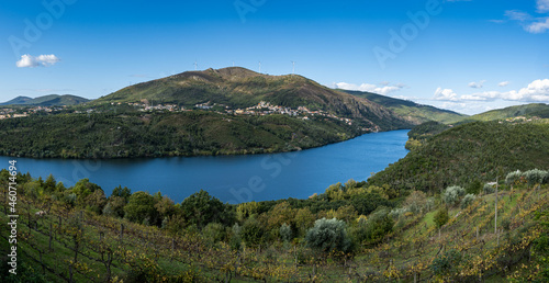 View of Boneca mountain range in Douro Valley © homydesign