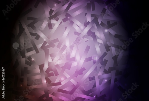 Dark Purple  Pink vector layout with flat lines.