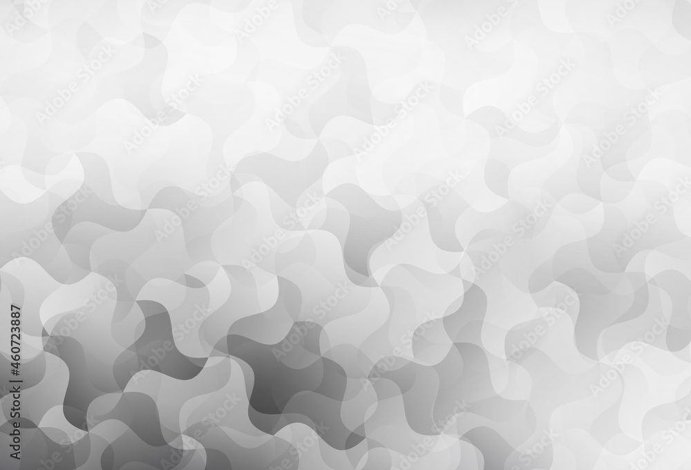 Light Gray vector triangle mosaic template. Light Gray vector triangle mosaic template.