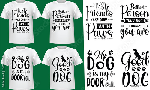 Dog SVG t-shirt Design