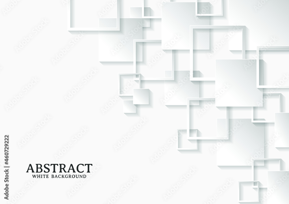 Abstract white and grey square background texture Abstract white and grey square background texture